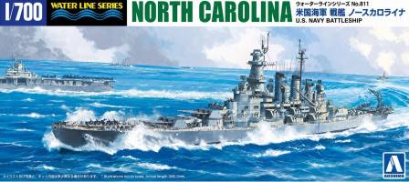 Thumbnail AOSHIMA 20394 NORTH CAROLINA US NAVY BATTLESHIP