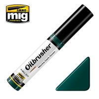 Thumbnail AMMO BY MIG JIMENEZ 3531 MECHA DARK GREEN OILBRUSHER