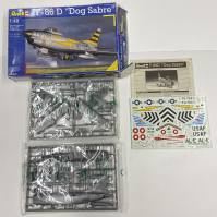 Thumbnail KINGKIT MODEL SCRAPYARD REVELL 04553 F-86D DOG SABRE  CRACKED DECALS 