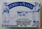 Thumbnail ARMIES IN PLASTIC 5500 AMERICAN CIVIL WAR UNION ARTILLERY HEAVY SIEGE GUN 1861-1865