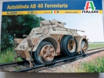 Thumbnail ITALERI  6456 AUTOBLINDA AB 40 FERROVIARIA