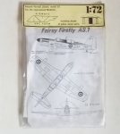 Thumbnail AIRWAYS VACFORM FAIREY FIREFLY AS.7