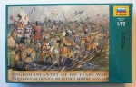 Thumbnail ZVEZDA MODELS 8060 ENGLISH INFANTRY OF THE 100 YEARS WAR
