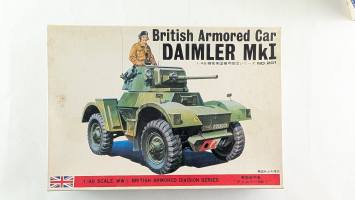 Thumbnail BANDAI 8362 BRITISH ARMORED CAR DAIMLER MK I