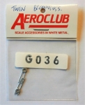 Thumbnail AEROCLUB G036 2 x TWIN BROWNING TURRET BARREL UNITS