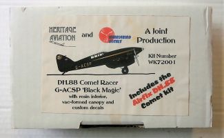 Thumbnail HERITAGE AVIATION MODELS 72001 DH.88 COMET RACER G-ACSP BLACK MAGIC