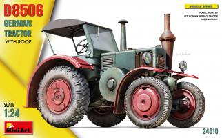 Thumbnail MINIART 24010 D8506 GERMAN TRACTOR WITH ROOF