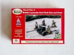 Thumbnail VALIANT MINIATURES 009 BRITISH 6 POUNDER ANTI-TANK GUN   CREW