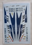 Thumbnail MICROSCALE 388. 48-93 F-16 AIR FORCE FIGHTER
