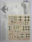 Thumbnail MODELDECAL 1170. 13 GERMAN AIR FORCE   NAVY  POST WAR  T-33A G.91R/3   F-104G