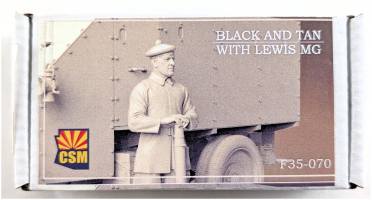 Thumbnail COPPER STATE MODELS F35-070 BLACK AND TAN WITH LEWIS MG