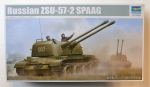 Thumbnail TRUMPETER MODELS 05559 RUSSIAN ZSU-57-2 SPAAG