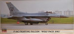 Thumbnail HASEGAWA 00631 F-16C FIGHTING FALCON WOLF PACK 2002
