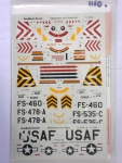 Thumbnail AEROMASTER 1160. 72169 THUNDERJETS OVER KOREA PART 1 F-84G LIL BUTCH F-84E LINDA CHARLOTTE