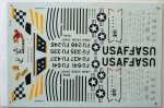 Thumbnail MICROSCALE 649. 72-387 KOREAN WAR F-86F/RF-86A SABRE
