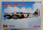 Thumbnail RS MODELS 92164 BLOCH MB 152 WWII FRENCH FIGHTER DECALS FOR FRANCE   VICHY