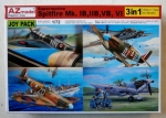 Thumbnail AZ MODEL 7705 SUPERMARINE SPITFIRE MK.IB IIB VB VI  3 IN 1 