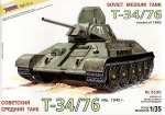 Thumbnail ZVEZDA MODELS 3535 T-34/76 1942