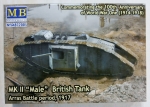 Thumbnail MASTERBOX 72005 Mk.II MALE BRITISH TANK ARRAS BATTLE PERIOD 1917
