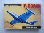 Thumbnail HOBBYCRAFT 1370 F-89A/B