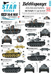 Thumbnail Star Decals 35-C1037 Befehlspanzer 2. Bef.Pz. III Ausf D1/E/H.