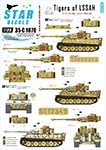 Thumbnail Star Decals 35-C1070 Tigers of LSSAH. 13./SS-Pz-Reg. LSSAH 1943-44 Kursk and beyond .