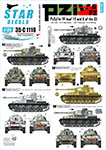 Thumbnail Star Decals 35-C1118 PzKpfw IV F2 and G. PzKpfw IV of the Waffen-SS. LAH  Das Reich  Totenkopf and Wiking.