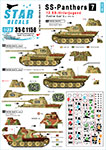 Thumbnail Star Decals 35-C1158 SS-Panthers   7. 12. SS-Hitlerjugend Panther Ausf G. 