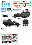 Thumbnail Star Decals 35-C1178 Vietnam Gun Trucks   3. US M54 5-ton truck with M113.  THE COLONEL   blue .
