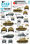 Thumbnail Star Decals 35-C1183 Fall Blau and Stalingrad   1. 60. Inf. Div. Pz II F  Pz III J  Pz IV E  MB 170 VK  SdKfz 251/8 C