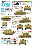 Thumbnail Star Decals 35-C1209 German Tanks in Italy   9. Pz.Div. Hermann-Goring. PzKpfw III M/N  PzKpfw IV G/H  Marder II.