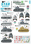 Thumbnail Star Decals 35-C1215 German Tanks in Norway   Finland   III. Beute-Somua tanks. PzKpfw 35 S 735  f .