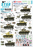 Thumbnail Star Decals 35-C1222 M3 M3A1 and M5A1 Stuart. USMC in the Pacific. Guadalcanal Bougainville Kwajalein Tarawa
