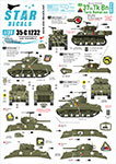 Thumbnail Star Decals 35-C1232 US 37th Tank Battalion. 75th-D-Day-Special. Normandy and France in 1944.