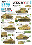 Thumbnail Star Decals 35-C1262 PzKpfw IV in Normandy 2. PzKpfw IV Ausf H and J.
