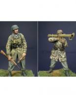 Thumbnail ALPINE MINIATURES 35022 GERMAN PARAS ANTI-TANK TEAM 2 FIGS