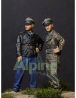 Thumbnail ALPINE MINIATURES 35122 TIGER ACES IN NORMANDY 2 FIGS
