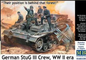 Thumbnail MASTERBOX 35208 GERMAN STUG III CREW - BEHIND THE FOREST