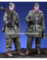 Thumbnail ALPINE MINIATURES 35258 WSS MG TEAM KHARKOV SET  2 FIGS 