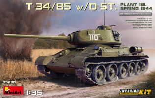 Thumbnail MINIART 35290 T-34/85 WITH D-5T PLANT 112 SPRING 1944