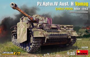 Thumbnail MINIART 35298 PZ.KPFW.IV AUSF.H VOMAG EARLY PROD MAY 1943