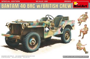 Thumbnail MINIART 35324 BANTAM 40 BRC W/BRITISH CREW SPECIAL EDITION