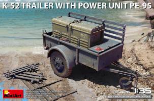 Thumbnail MINIART 35426 K-52 TRAILER WITH POWER UNIT PE-95