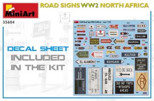 Thumbnail MINIART 35604 ROAD SIGNS WWII NORTH AFRICA