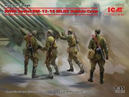 Thumbnail ICM 35648 WWII SOVIET BM-13-16 MLRS VEHICLE CREW