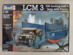 Thumbnail REVELL 03000 LCM 3 50ft LANDING CRAFT   JEEP WITH TRAILER