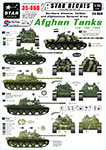Thumbnail Star Decals 35-860 Afghan Tanks. Northern Alliance/ANA/Taliban - T-54B  T-55A  T-55AM