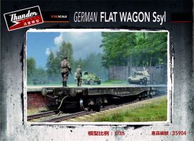 Thumbnail THUNDER MODEL 35904 GERMAN FLAT WAGON SSYL