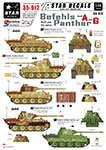 Thumbnail Star Decals 35-912 Befehls-Panther Ausf A and G.