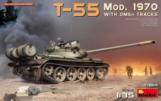 Thumbnail MINIART 37064 T-55 MOD. 1970 WITH OMSH TRACKS